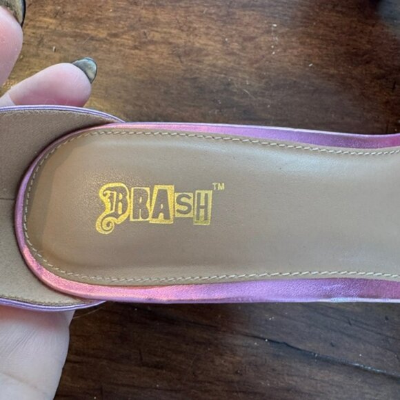 Pink Brash Strappy Heels- Size 42 - Picture 9 of 10